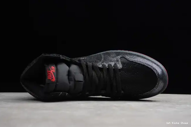 1st Kicks Shoes OG High Red 1 Gym Retro Jordan DC7071-001 Black Air 0514